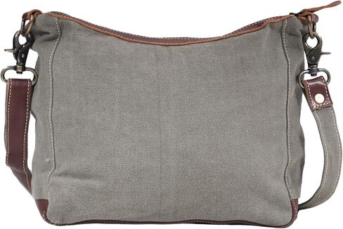 Myra Bags Bliss Canvas, leather & Rug Pouch Wristlet S-1948 in Saudi Arabia