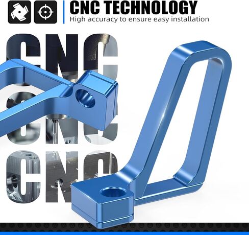 NICECNC Front Brake Cable Clamp 5XE-23389-00-00, 1SS-23389-00-00 Compatible with Yamaha YZ125/250 2004-2020 YZ250F/450F 2004-2009 YZ250X 2016-2020 YZ125X 2020,Dirt Bike CNC Machined Anodized in Saudi Arabia