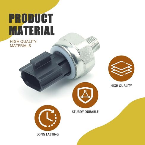 مفتاح مستشعر ضغط الزيت متوافق مع Nissan Titan Frontier Altima Xterra Armada Pathfinder، Infiniti QX56 Repace # 25070-CD00A PS417، القضاء على ضوء تحذير ضغط الزيت in Kuwait