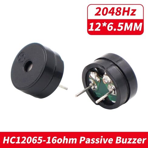 10 قطعة/الوحدة HC12065 السلبي الطنان AC 12 مللي متر * 6.5 مللي متر 12065 16R المقاومة 1.5V-3V 16ohm 42 أوم (10 قطعة HC12065-42ohm) in Saudi Arabia