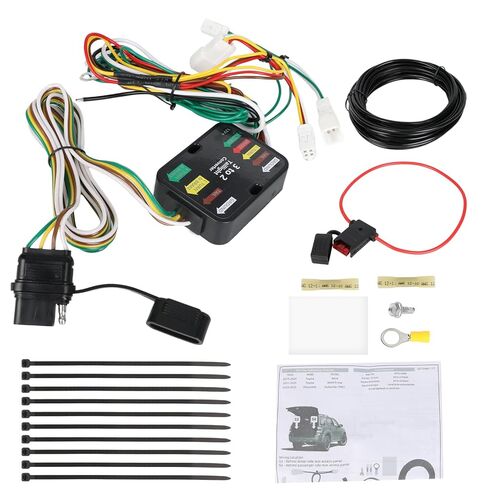 4-Pin Trailer Wiring Harness Compatible with 2019-2025 Toyota RAV4 Towing Hitch Wiring for Trailer Light Cable Connect Replacement for 56434 in Saudi Arabia