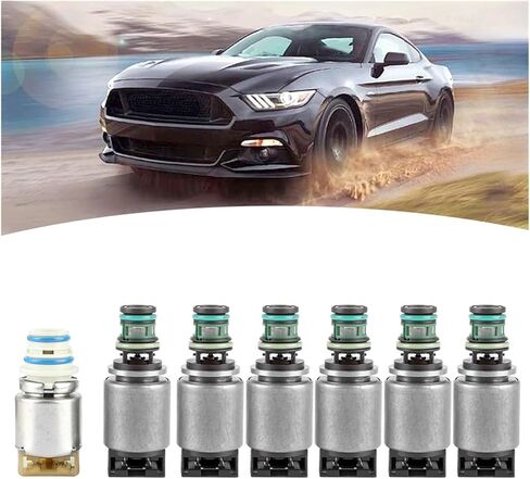 7pcs 6R60 6R80 Transmission Valve Body Solenoid Kit Compatible For Ford Automatic Gearbox Replacement Parts in Saudi Arabia