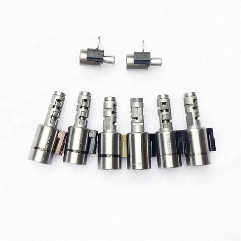 09G TF60SN 6 Speed Solenoid Kit Large Valve Compatible For Volkswagen Audi TT Golf Jetta Passat Charon Touareg Compatible For Skoda 2003-2011 8 Piece in Saudi Arabia
