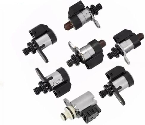 RE5R05A 0260130030 0260130031 G7T23082 Transmission Solenoid Valve Kit For 2002-2018 Compatible For Nissan Pathfinder/Infiniti EX35 Q45 7PC in Saudi Arabia