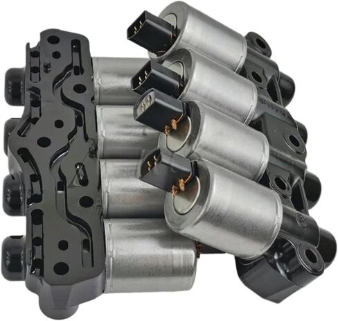 0AM DQ200 7 سرعات DSG مجموعة صمامات الملف اللولبي للتحكم في زيت ناقل الحركة 0AM325473 متوافقة مع VW Golf المتوافقة مع ملحقات السيارات AUDI/Skoda (1 قطعة) in Saudi Arabia