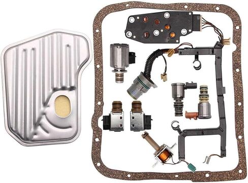 4L60E 4L65E 9 قطعة مجموعة الملف اللولبي ناقل الحركة مع تسخير ل 1993-2005 متوافق مع جنرال موتورز كامارو OEM اكسسوارات السيارات in Saudi Arabia