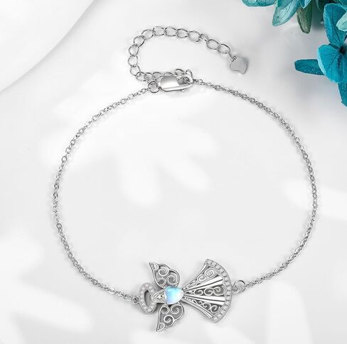 YAFEINI Skull Bracelet 925 Sterling Silver Gothic Skull Charm Jewelry Gifts For Women Girls in Saudi Arabia
