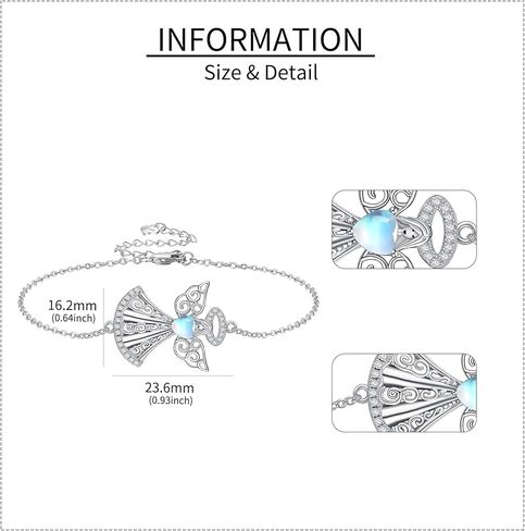 YAFEINI Skull Bracelet 925 Sterling Silver Gothic Skull Charm Jewelry Gifts For Women Girls in Saudi Arabia