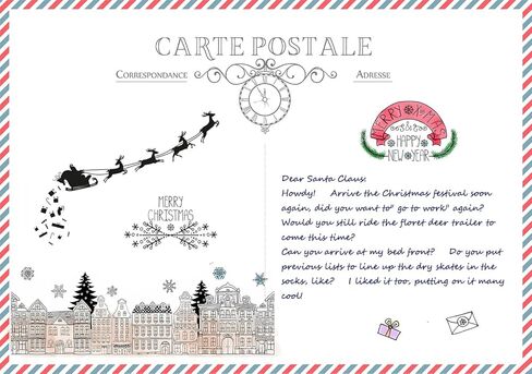 Christmas Clear Stamps for Card Making Decorative Xmas Theme City House Background Transparent Silicone Stamps for DIY Scrapbooking Supplies Embossing Paper Card Album Decoration Craft in Saudi Arabia