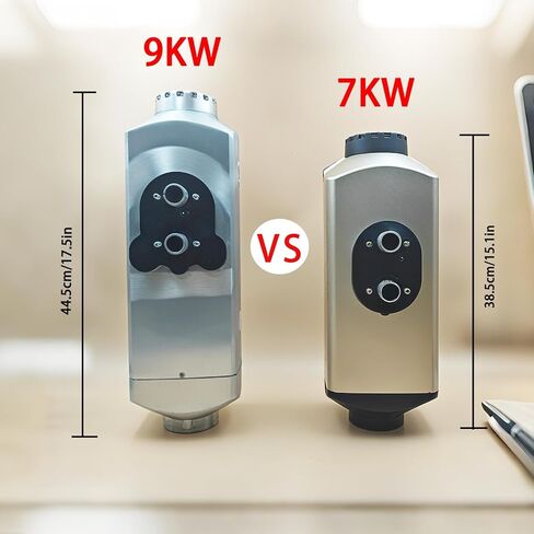12V 9kW Diesel Heater ，Extra Large Aluminum Body, High Power Diesel Air Heater LCD Display, Overheat Alarm and Thermostat, Low Noise Parking Heater for RVs,Trucks, Ships in Saudi Arabia