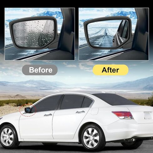 مرآة باب بديلة لجانب الركاب الأيمن لسيارة Honda Accord سيدان 2008-2012، استبدل HO1321230 أسود 3 دبابيس in Kuwait