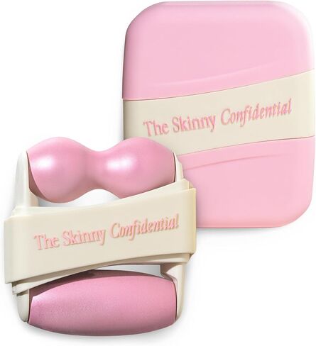 THE SKINNY CONFIDENTIAL HOT MESS Ice Roller, Skin Care Tools to Debloat, Derma Roller for Clear Skin & Natural Radiance, Facial Roller for Lymphatic Drainage, Gets Cold Fast & Stays Cold Long in Kuwait