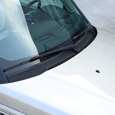 Car Windshield Pressed Edge Panel Wiper Bottom Panel Trim Compatible for Land Rover Discovery 4 LR4 2010-2016, Fits for Land Rover Discovery 3 LR3 2004-2009 Interior Accessories (TPE, Black) in Saudi Arabia