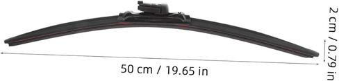LIFKOME Frameless Car Wiper Blades Windshield Wiper Strips for Enhanced Water Removal Easy Installation and Noise Reducing Design Compatible with Standard Interfaces in Saudi Arabia