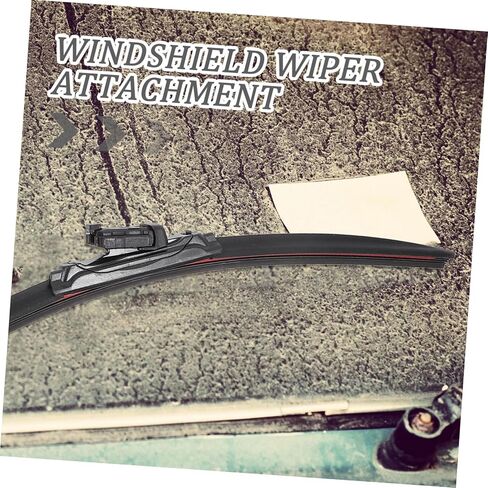 LIFKOME Frameless Car Wiper Blades Windshield Wiper Strips for Enhanced Water Removal Easy Installation and Noise Reducing Design Compatible with Standard Interfaces in Saudi Arabia