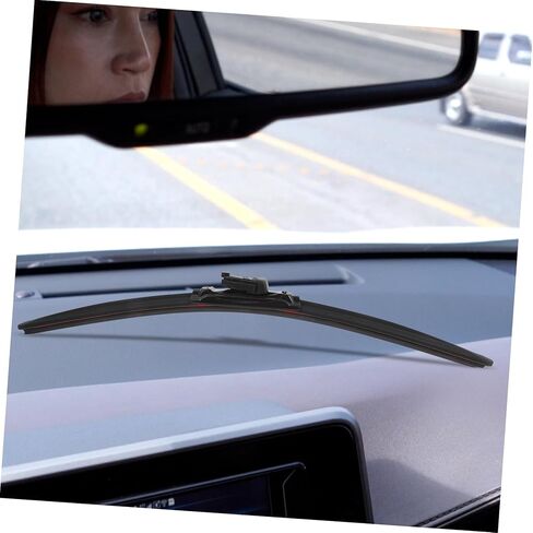 LIFKOME Frameless Car Wiper Blades Windshield Wiper Strips for Enhanced Water Removal Easy Installation and Noise Reducing Design Compatible with Standard Interfaces in Saudi Arabia