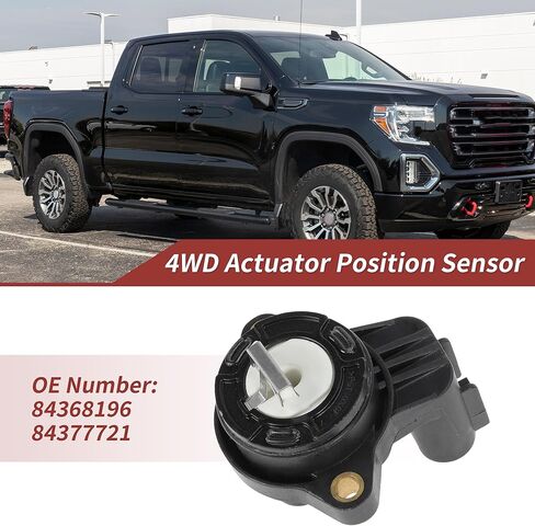 No.84368196 حافظة نقل ثنائية/رباعية الدفع 4WD مستشعر موضع المحرك لسيارة شيفروليه سيلفرادو 1500 لسيارة جي إم سي سييرا 1500 2.7L 5.3L 6.2L 2019-2024 in Saudi Arabia