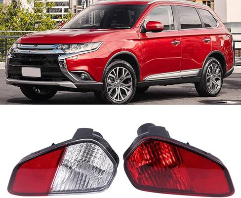 Car Rear Bumper Light, for Mitsubishi Outlander 2015-2020 8337A136, Tail Light Reflector car Rear Bumper Accessories in Saudi Arabia