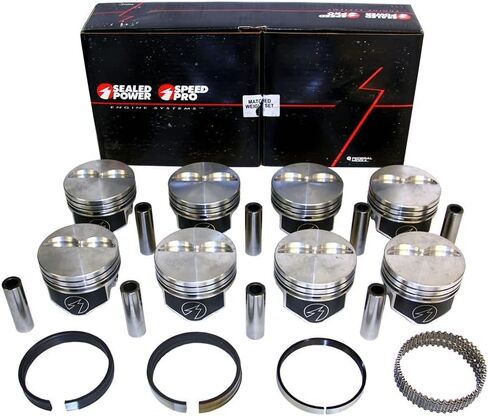 H631CP Hypereutectic 2VR Pistons and Moly rings set compatible with 350 Chevy. Click on Bore size needed before placing in Cart. (4.060" Bore Dia.) in Saudi Arabia