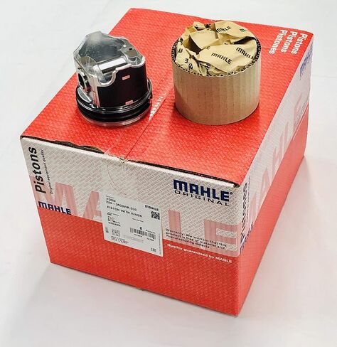 MAHLE Pistons set Compadible with: 2003.5-2010 Ford 6.0 6.0L Diesel .020 Over Pistons set 8 Ford Powerstroke 03-10 MAHLE Clevite Coated with Rings in Saudi Arabia