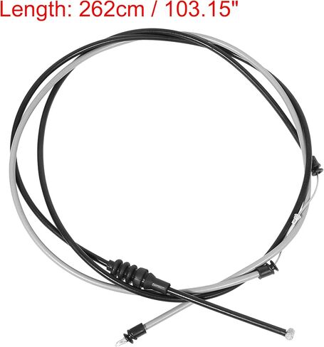 X AUTOHAUX Car Engine Center Hood Release Cable Wire for Mercedes for Benz W210 E320 E300d E430 E420 E55 2108800159 in Saudi Arabia