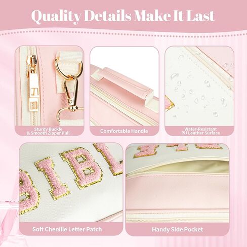 Christian Gifts for Teen Girls Women – Pink Leather Bible Cover Case, Mustard Seed Necklace, Scripture Bookmark & 55 Stickers – Baptism Gift Confirmation Gift Set for Women, Teens Girls in Saudi Arabia