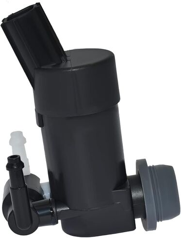 1355124 مضخة محرك غسالة الزجاج الأمامي مع جروميت متوافقة مع فولفو C30 2008-2013 S40 2004 V50 2005-2011 V70 2004-2010 Xc70 2004-2016 Xc90 2004-2014 in Kuwait