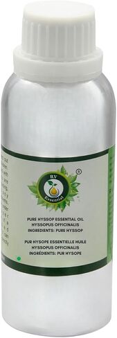 R V Essential Pure Hyssop Essential Oil 5ml (0.169oz)- Hyssopus Officinalis (100% Pure and Natural Therapeutic Grade) in Saudi Arabia