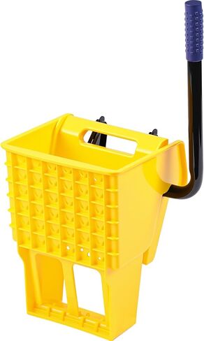 Sasylvia Yellow Mop Wringer Down Press Wringer Mop Bucket Wringer Only Mop Strainer Industrial Cleaning Accessories for Commercial Floor Mopping Buckets Household Restaurant Restroom Supplies in Saudi Arabia
