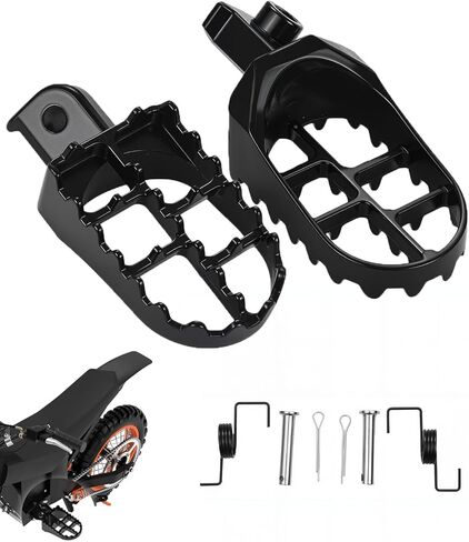 E Dirt Bike Foot Pegs Tutti Soleil 01، مسند قدم أصلي للدواسة من أجل Tuttio Soleil01، أسود in Saudi Arabia