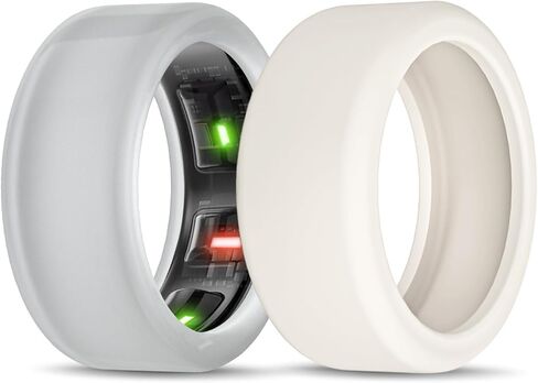 واقي الحلقة متوافق مع Oura Ring Gen3، غطاء حلقة سيليكون مرن للتمرين in Kuwait