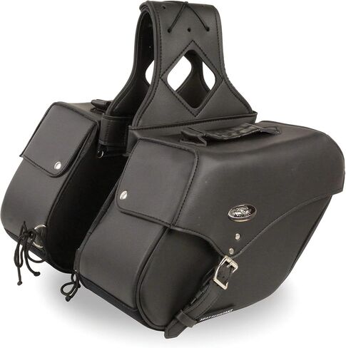 Milwaukee Performance SH66801ZB Medium Zip-Off Single Strap PVC Throw Over Saddlebags - One Size in Kuwait