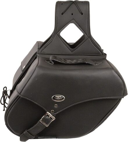 Milwaukee Performance SH66801ZB Medium Zip-Off Single Strap PVC Throw Over Saddlebags - One Size in Kuwait