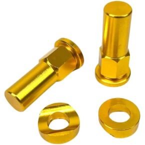 Rim Lock Tower Nut/Spacer Kit for Dirt Bike Motorcycle CR CRF KXF KX YZ YZF WR KLX KTM RMZ RM (Gold) in Saudi Arabia