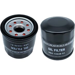 2 قطعة فلتر زيت متوافق مع ياماها 5GH-13440-30-00 5GH-13440-70-00 5GH-13440-61-00 5GH-13440-60-00 لمحرك ياماها الخارجي F15 F25 F50 F60 in Kuwait