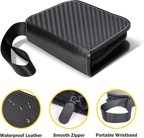 1 Pocket Black Mini Pokemon Binder,Card Albumr with Removable Sleeves for 80 Cards in 3X 4'',Collection Binder with Zipper,3 Ring Trading Collection Album for MTG TCG Pokemon Sport Cards in Saudi Arabia