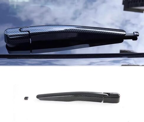 Car Accessories for Ford Explorer 2020 2021 2022 2023 Rear Wiper Strip Molding Cover Trims ABS 3pcs Chrome in Saudi Arabia
