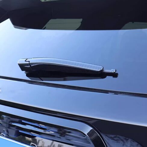 Car Accessories for Ford Explorer 2020 2021 2022 2023 Rear Wiper Strip Molding Cover Trims ABS 3pcs Chrome in Saudi Arabia
