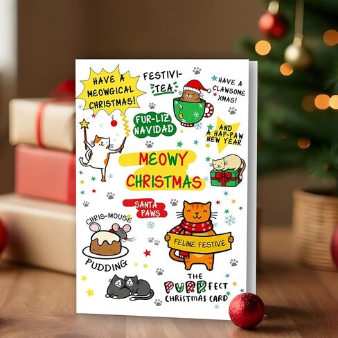 December Birthday Card,Christmas Birthday Card,Funny December Birthday Cards Gifts for Women Men Husband Wife Mom Dad Him Her Family Friends and Kids in Kuwait