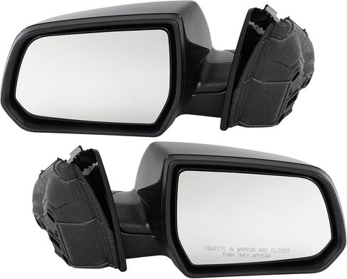 Garage-Pro Driver & Passenger Side Power Heated Mirrors for GMC Acadia 2017-2019 Without Blind Spot Monitor Paintable in Saudi Arabia