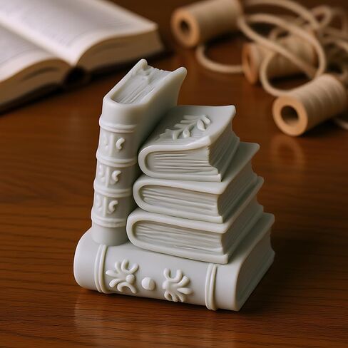 Book Candle Silicone Mold Book Candle Molds for Candles Making Resin Casting Aromatherapy Candles Handmade Wax Home Decor in Saudi Arabia