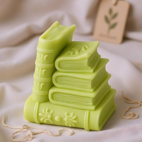 Book Candle Silicone Mold Book Candle Molds for Candles Making Resin Casting Aromatherapy Candles Handmade Wax Home Decor in Saudi Arabia