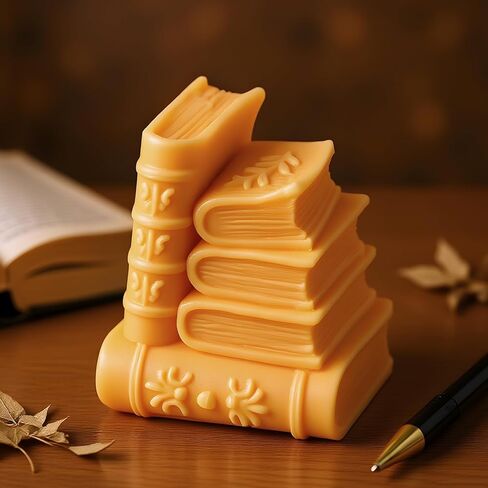 Book Candle Silicone Mold Book Candle Molds for Candles Making Resin Casting Aromatherapy Candles Handmade Wax Home Decor in Saudi Arabia