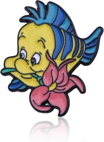 KEYCHIN Mermaid Flounder Earrings Ariel And Flounder Fans Gifts Flounder Jewelry For Women Girls in Saudi Arabia