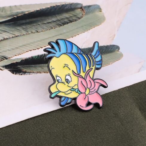 KEYCHIN Mermaid Flounder Earrings Ariel And Flounder Fans Gifts Flounder Jewelry For Women Girls in Saudi Arabia