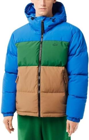 Lacoste Men's Colorblock Puffer Jacket in Saudi Arabia