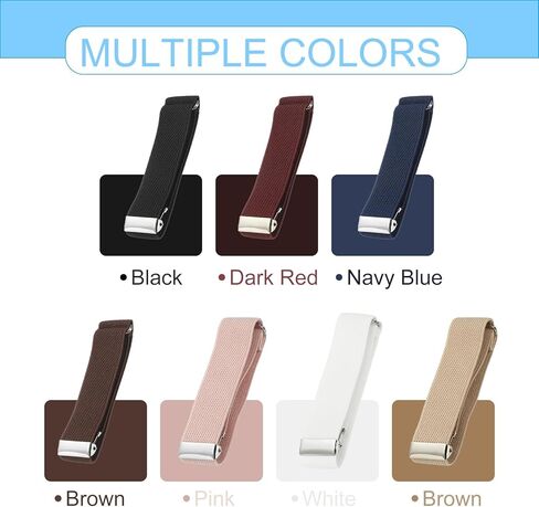 PATIKIL Adjustable Arm Bands, 2 Pack/1 Pair Anti-Slip Sleeve Garter Elastic Shirt Sleeve Holders for Men Women, Navy Blue in Saudi Arabia