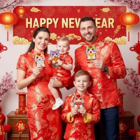 24 قطعة من المظاريف الحمراء للعام الصيني الجديد 2024، مظاريف جيب أحمر Hong Bao Lucky Money للعام القمري ومهرجان الربيع وحفلات الزفاف وأعياد الميلاد، الطراز A in Kuwait