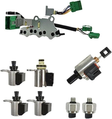 JF011E RE0F10A F1CJA CVT Transmission Solenoid Kit With Harness Pressure Sensor Stepper Motor Compatible For Nissan Altima Sentra Compatible For Dodge in Saudi Arabia