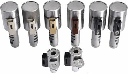 8Pcs TF80-SC TF80SC TF80SC TF81-SC TF81SC Transmission Valve Solenoid Kit Compatible For 2006-2011 Volvo XC90 4.4L V8 Compatible For ALFA ROMEO FIAT in Saudi Arabia